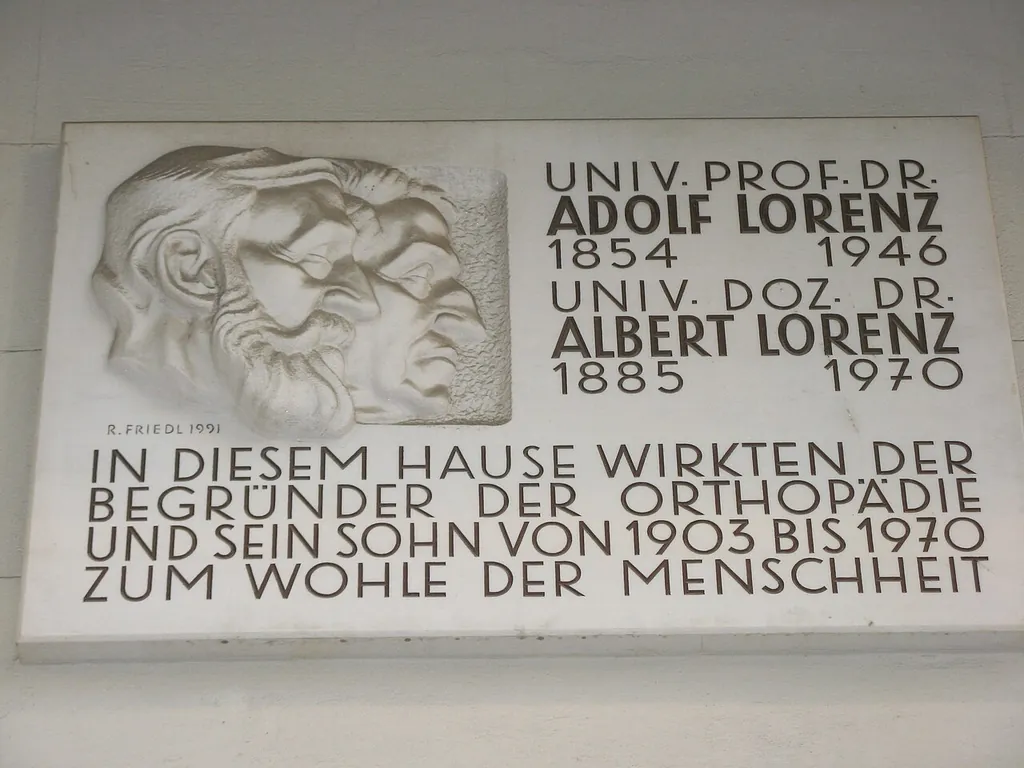 Adolf und Albert Lorenz Gedenkstätte in Vienna