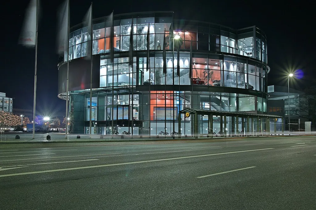Audi museum mobile in Ingolstadt