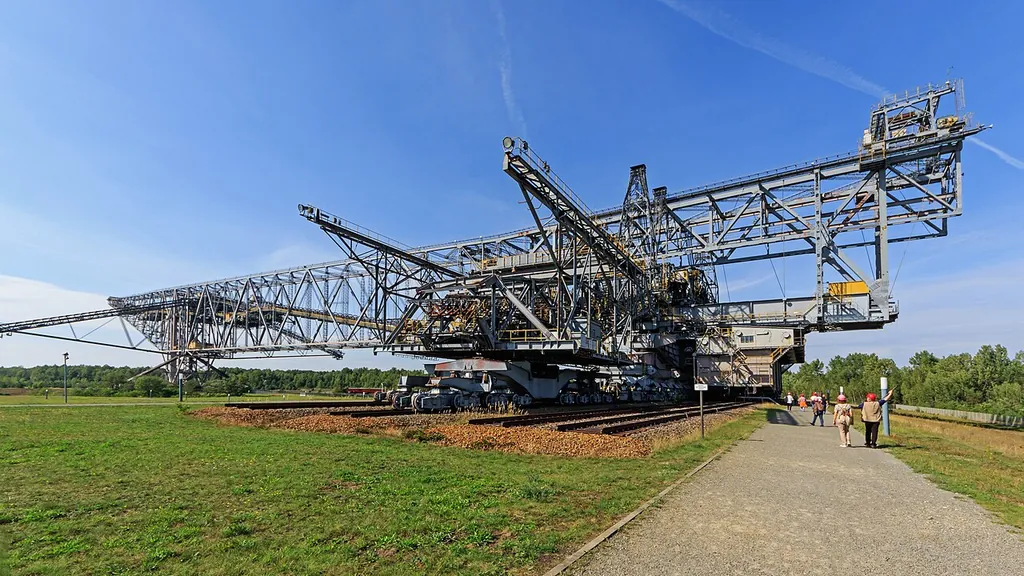 Besucherbergwerk Abraumförderbrücke F60 in Lichterfeld-Schacksdorf