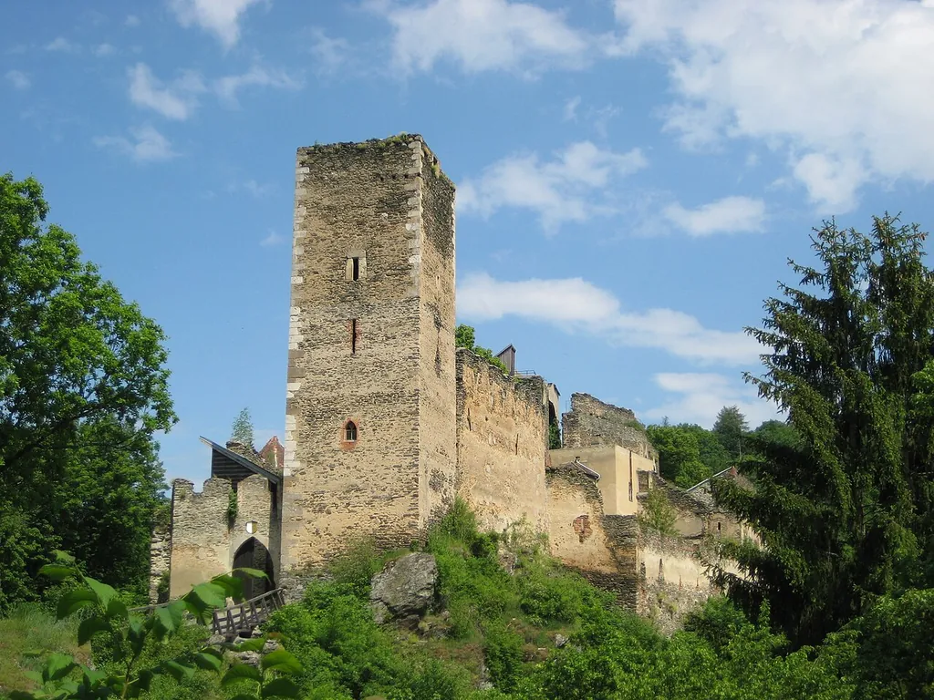 Burgruine Kaja in Hardegg