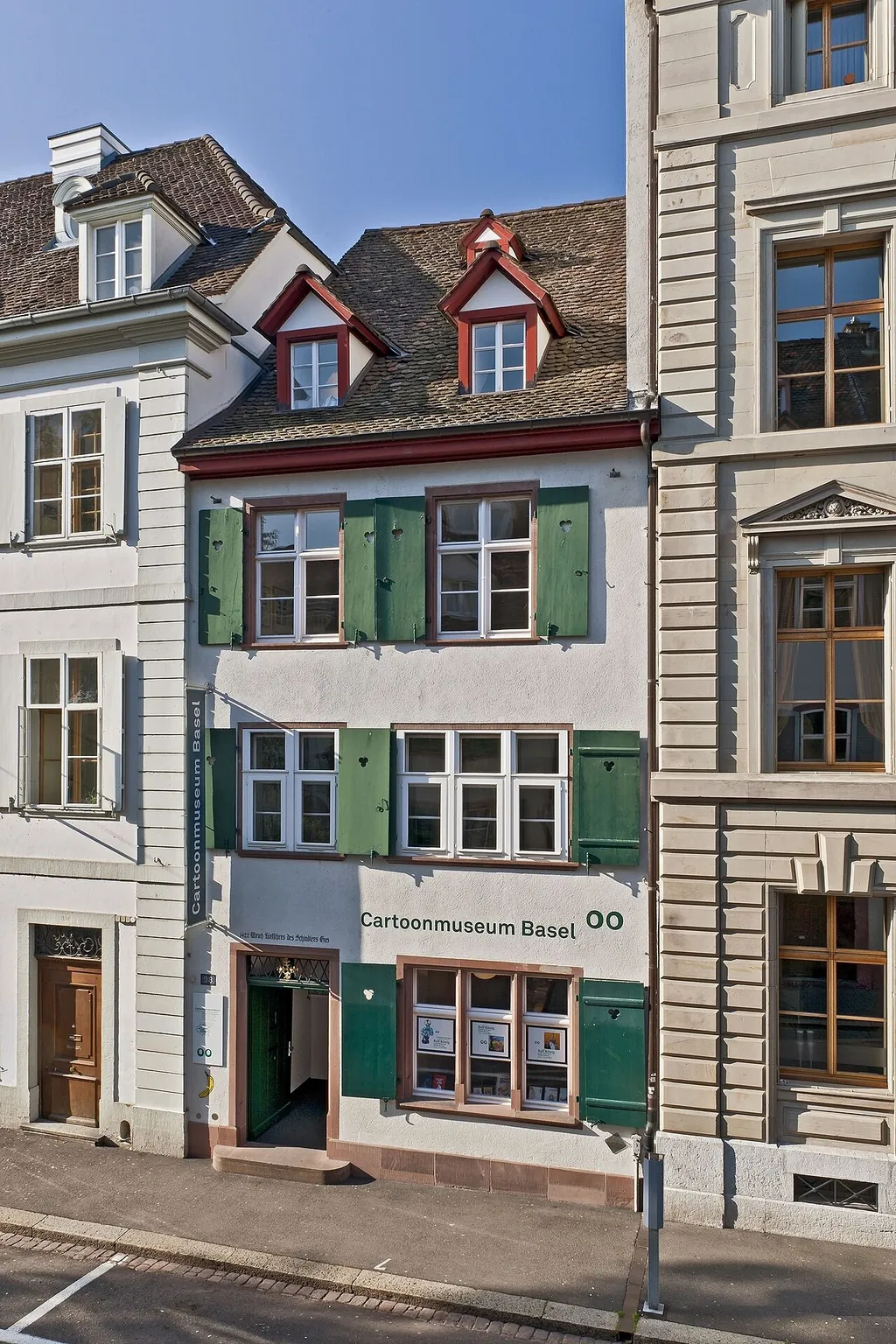 Cartoonmuseum Basel in Bazel
