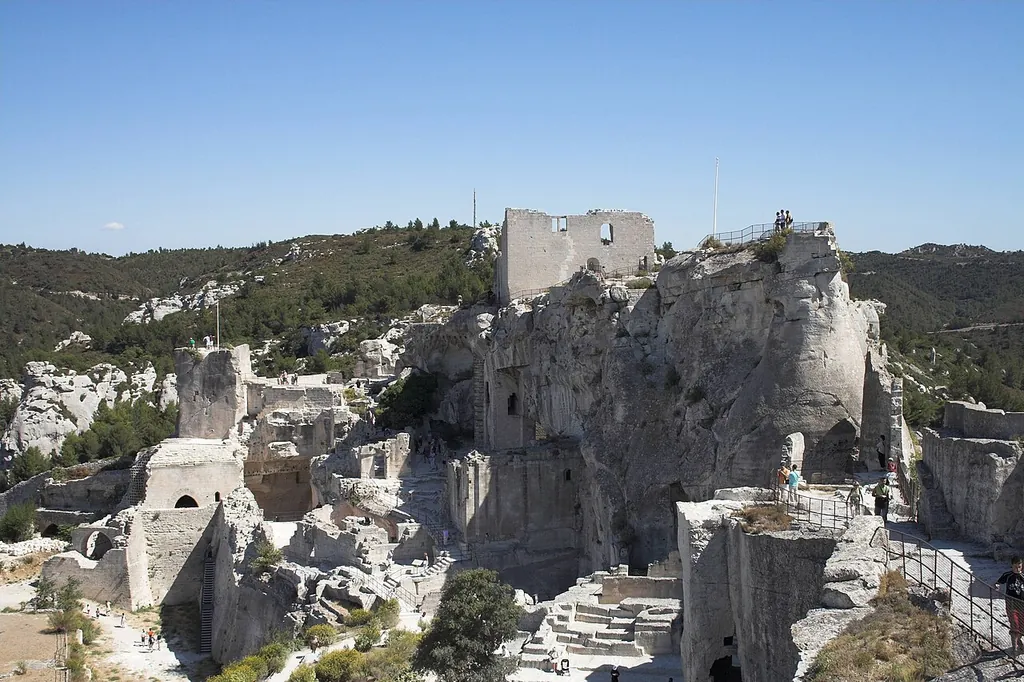 Château des Baux in Les Baux-de-Provence