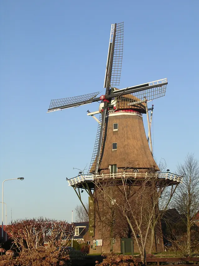 Molenmuseum De Eendragt in Anjum