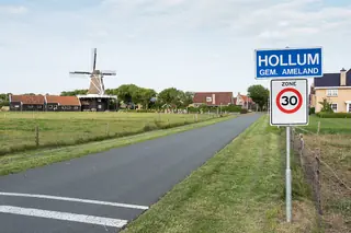 Koren- en Mosterdmolen De Verwachting in Hollum