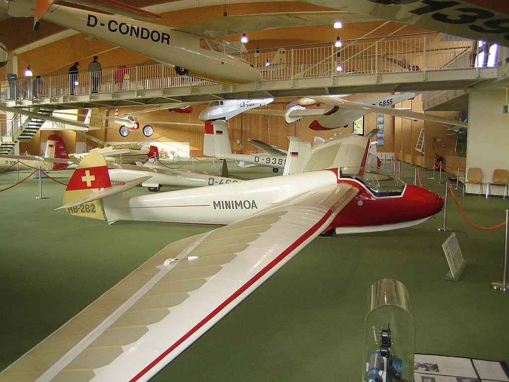 Deutsches Segelflugmuseum mit Modellflug in Gersfeld (Rhön)