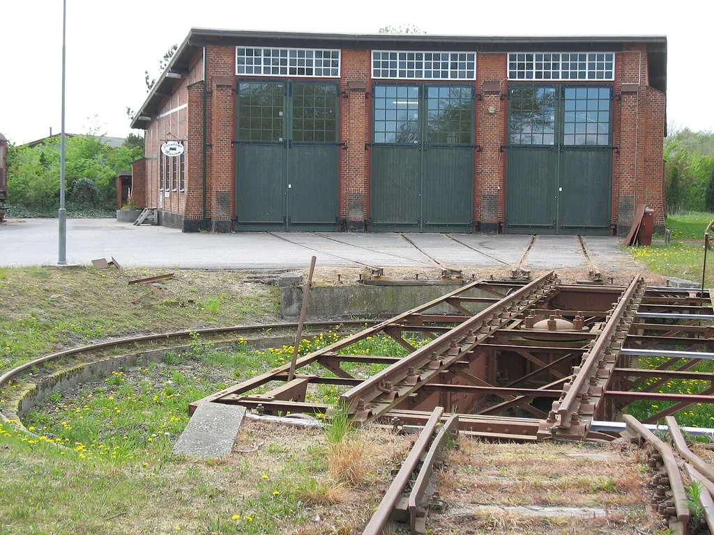 Djurslands Jernbanemuseum in Ryomgård