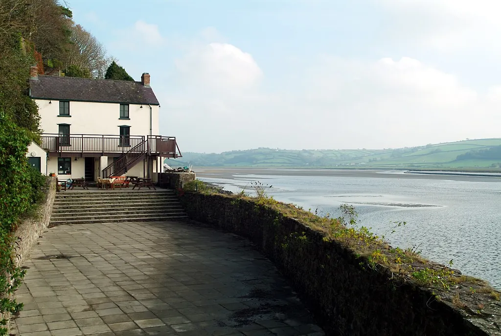 Dylan Thomas Boathouse in Laugharne