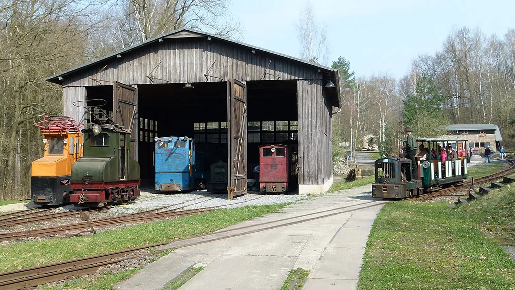 Feldbahnmuseum Herrenleite in Lohmen
