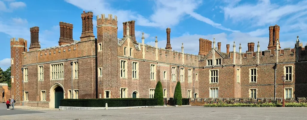 Hampton Court Palace in East Molesey