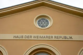 Haus der Weimarer Republik