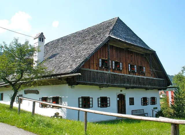 Viechtauer Heimathaus in Neukirchen bei Altmünster