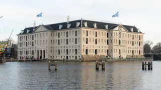 Het Scheepvaartmuseum in Amsterdam