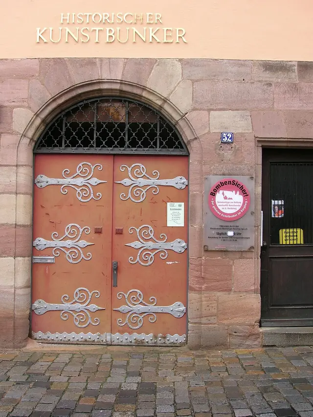 Historischer Kunstbunker in Nürnberg