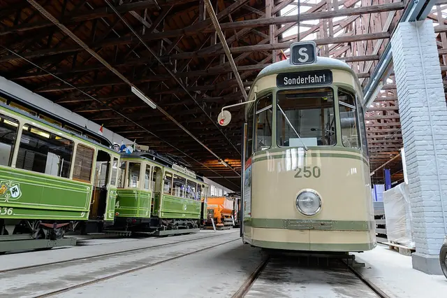 Historisches Straßenbahndepot St. Peter in Nürnberg