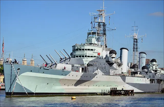 HMS Belfast in Londen