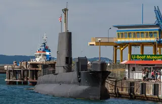 HMS Otus in Sassnitz