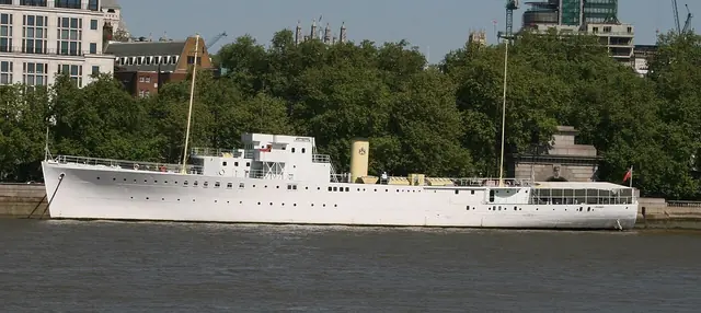 HMS Wellington in Londen
