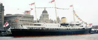 Royal Yacht Britannia in Edinburgh