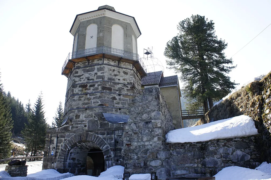 Hochofen Franzenshütte in Thomatal