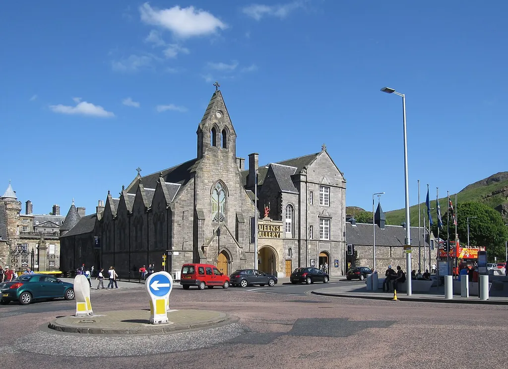 The King's Gallery, Palace of Holyroodhouse in Edinburgh