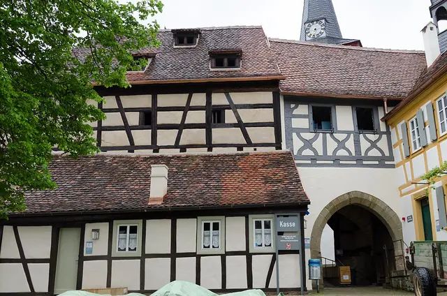 Freilandmuseum Kirchenburg Mönchsondheim in Iphofen
