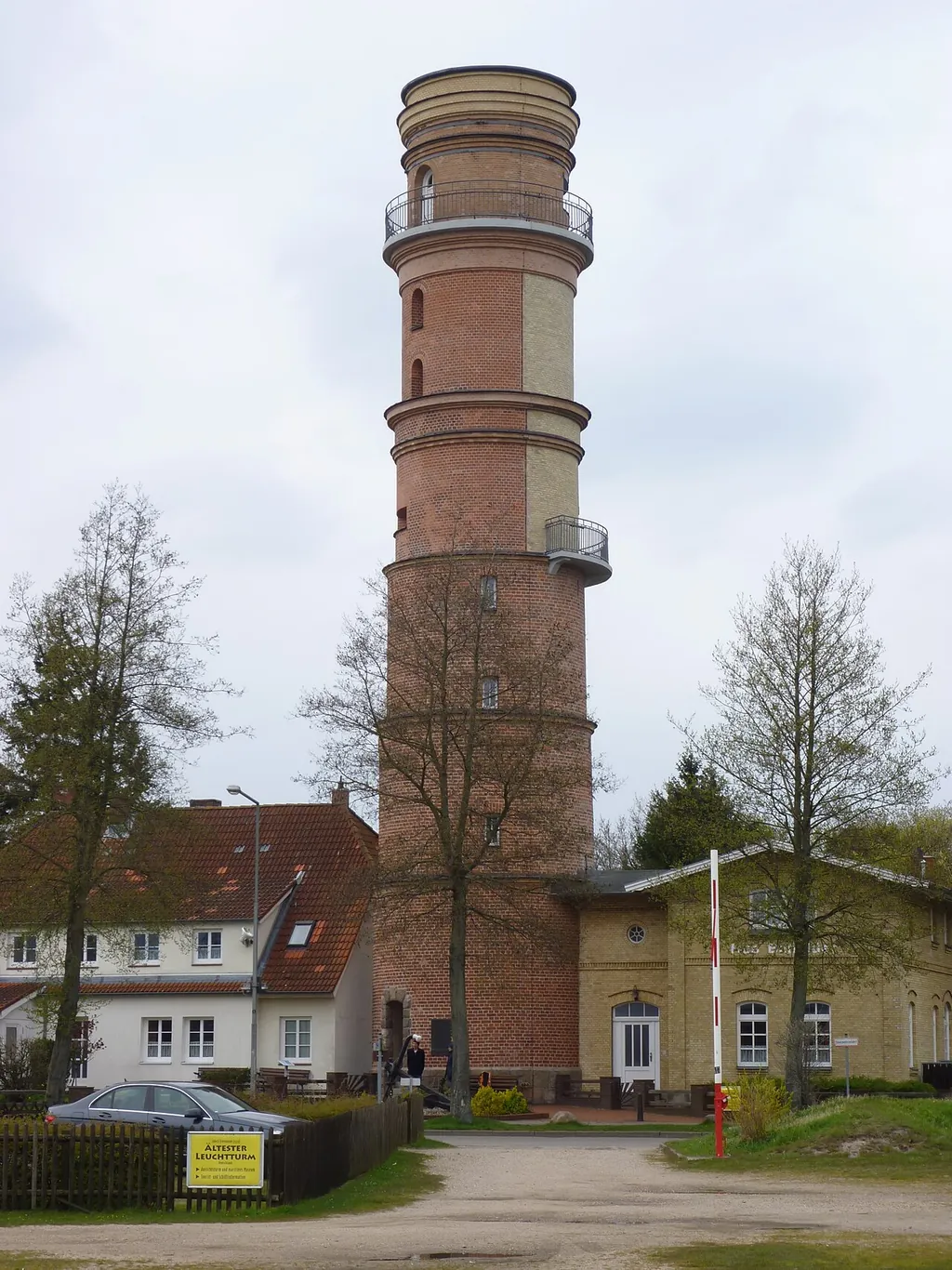 Alter Leuchtturm Travemünde in Lübeck