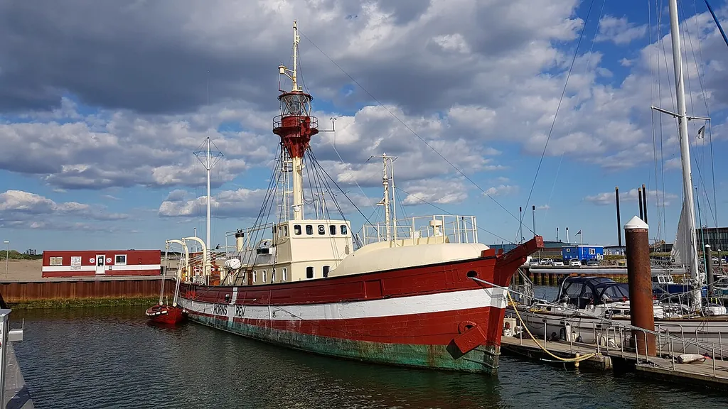 Motorfyrskibet Horns Rev in Esbjerg