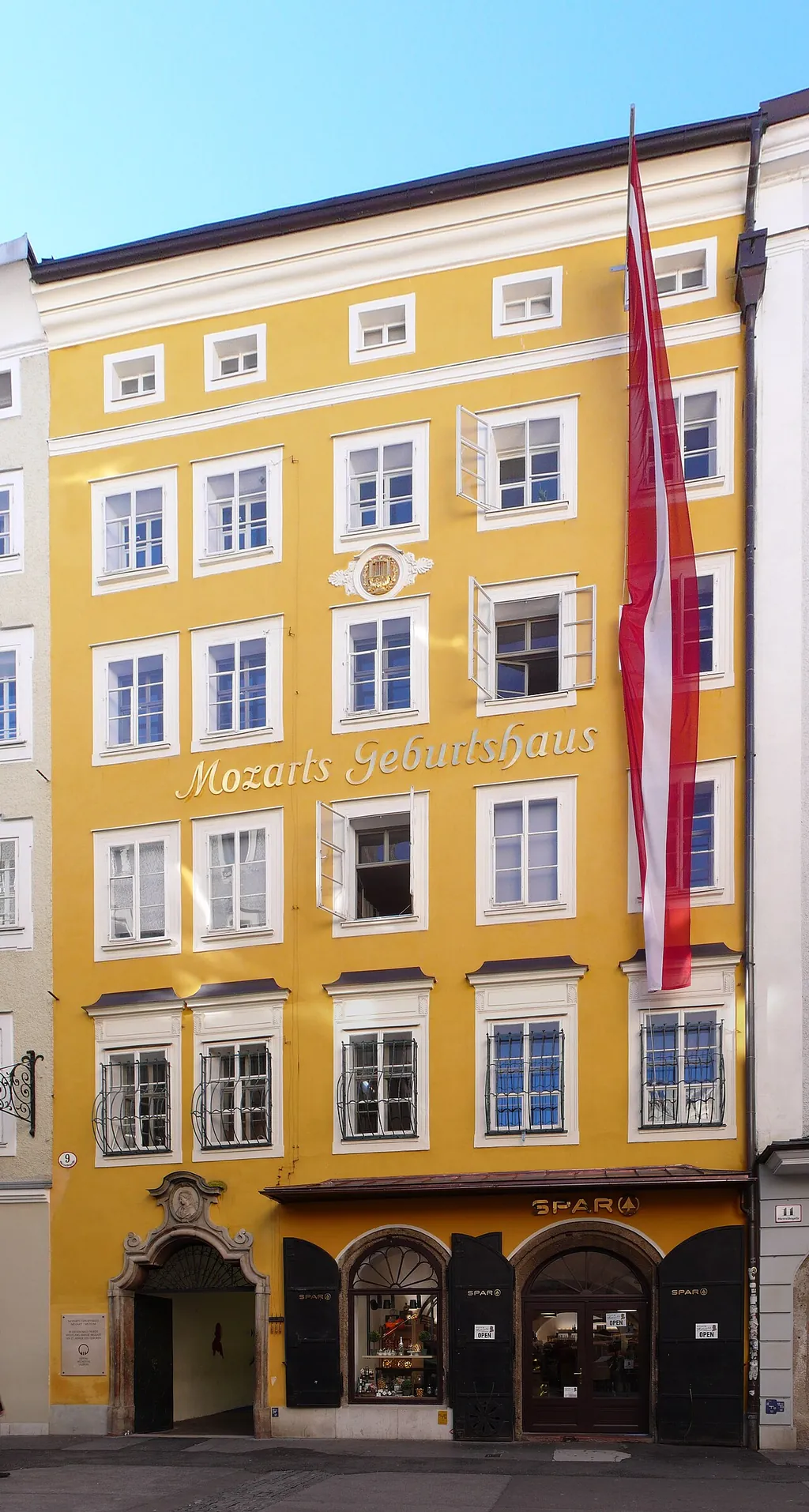 Mozarts Geburtshaus in Salzburg