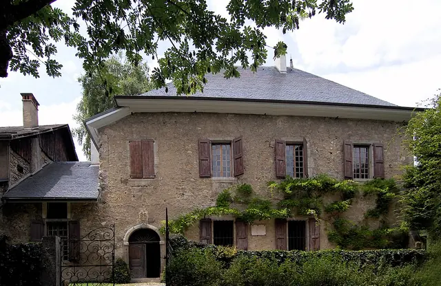 Les Charmettes, maison de Jean-Jacques Rousseau in Chambéry
