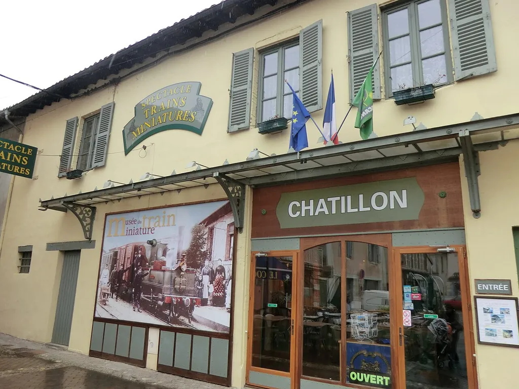Musée du Train miniature in Châtillon-sur-Chalaronne