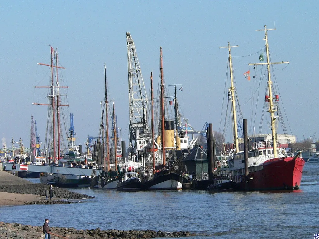 Museumshafen Oevelgönne in Hamburg
