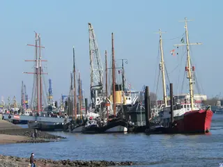 Museumshafen Oevelgönne in Hamburg