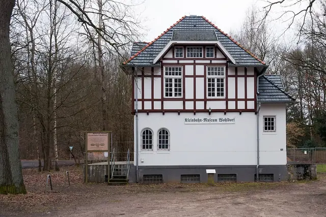 Nahverkehrsmuseum Kleinbahnhof Wohldorf in Hamburg