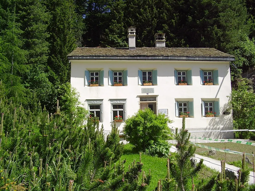 Nietzsche-Haus Sils Maria in Sils im Engadin/Segl