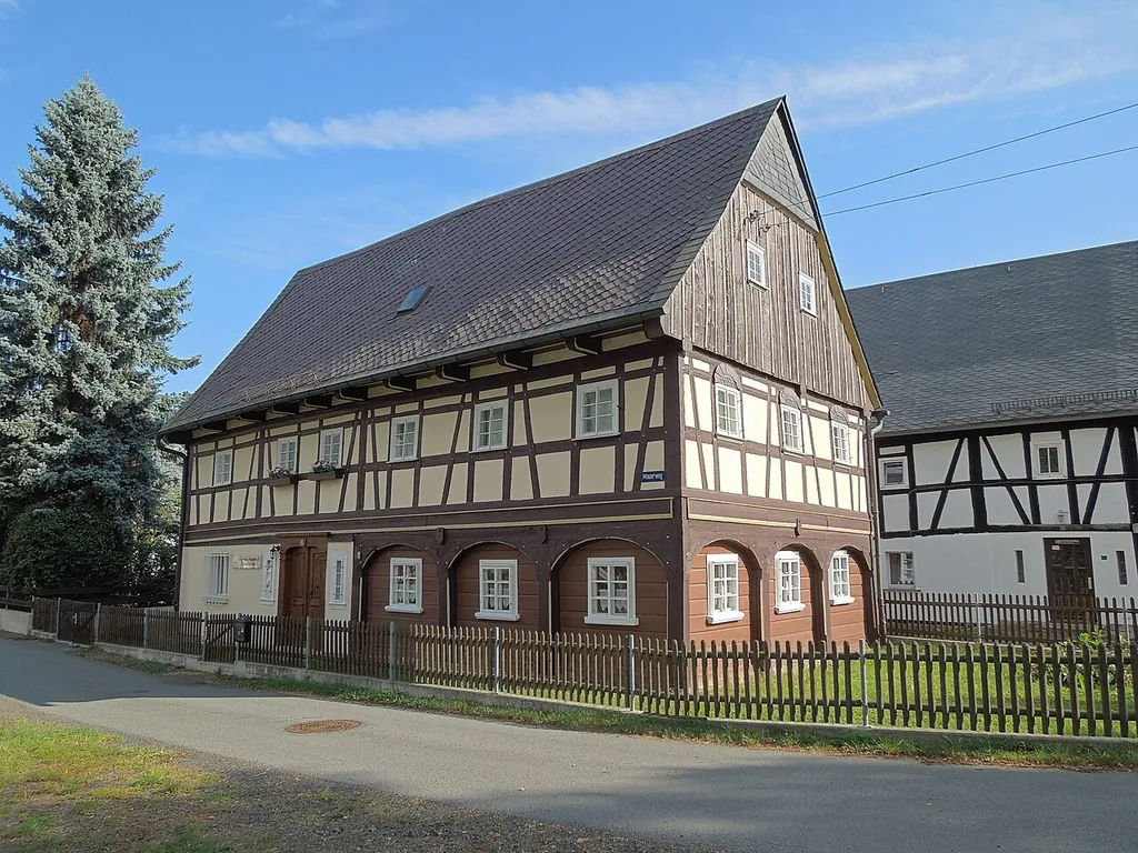 Nordböhmen Vereinshäusl mit Heimatstube in Großschönau