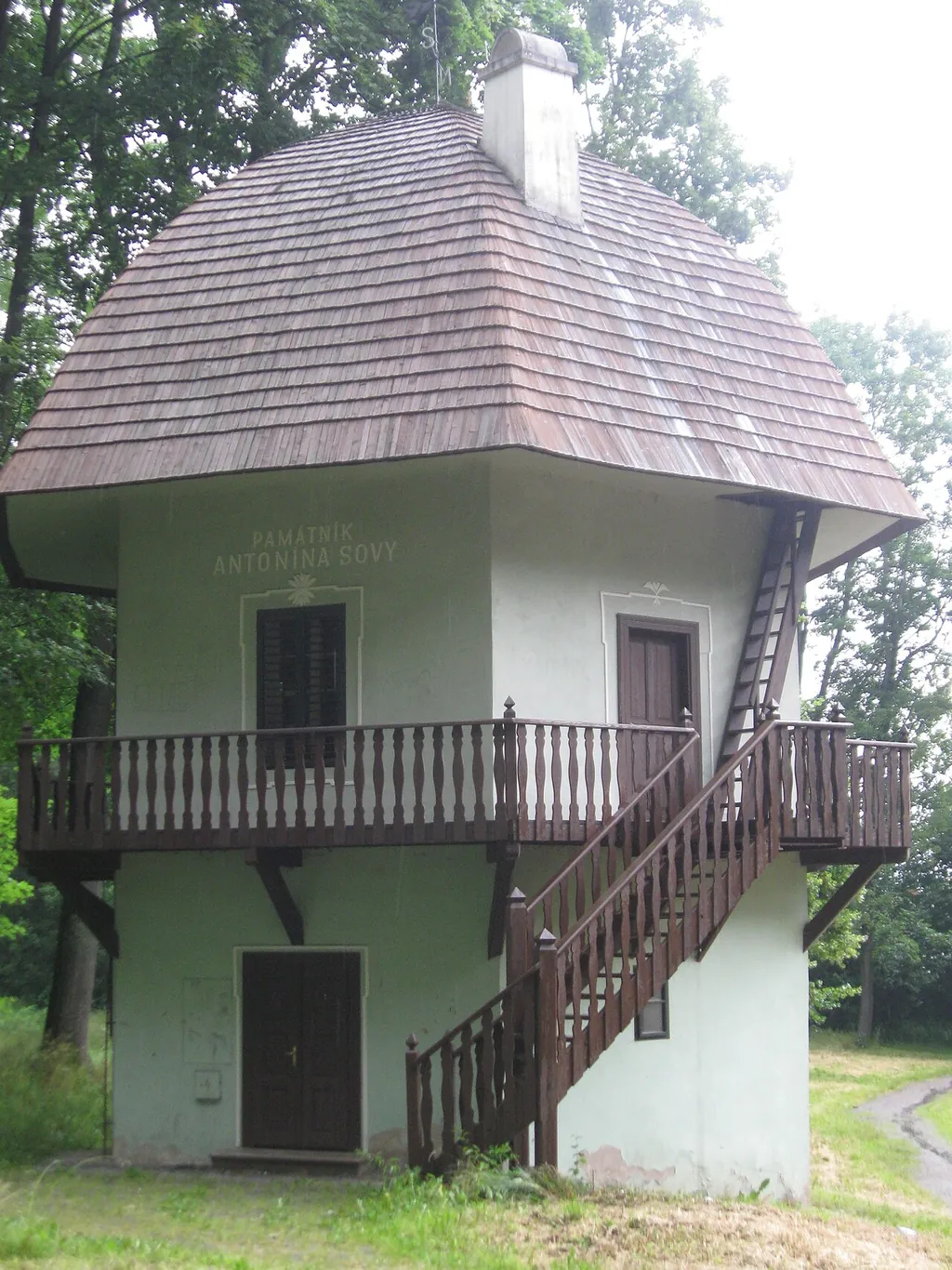 Památník Antonína Sovy in Lukavec