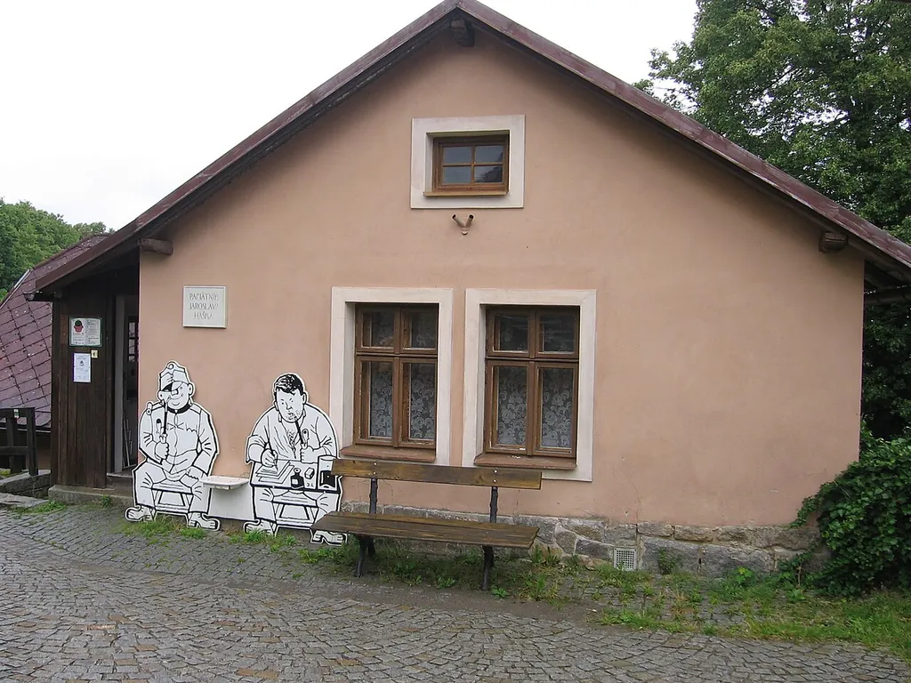 Památník Jaroslava Haška in Lipnice nad Sázavou