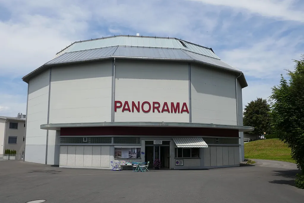 Panorama-Rundgemälde «Kreuzigung Christi» in Einsiedeln