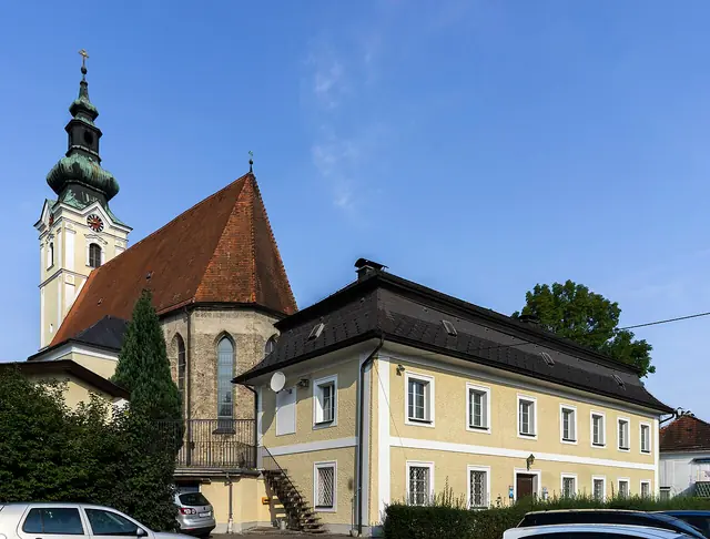Pfarrhof und Krippenmuseum in Frankenmarkt