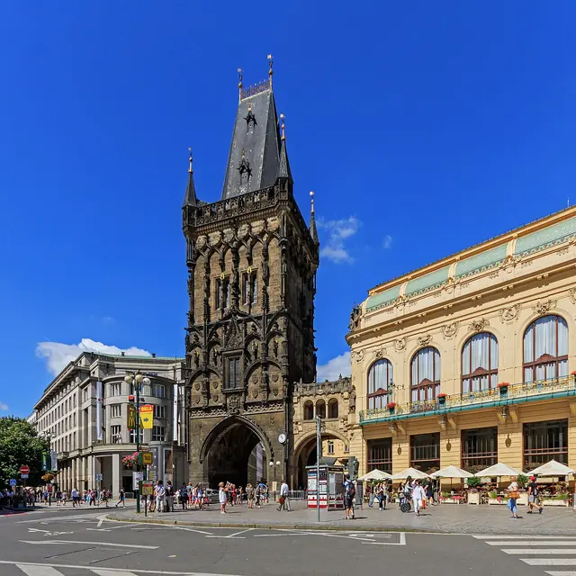 Prašná brána in Praha