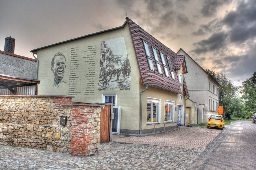 Radsportmuseum Course de la Paix in Bördeland