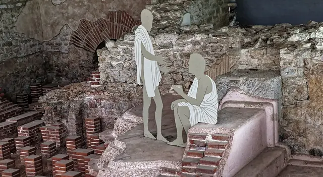 Römische Thermen in Weißenburg in Bayern