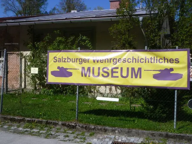 Salzburger Wehrgeschichtliches Museum in Wals-Siezenheim