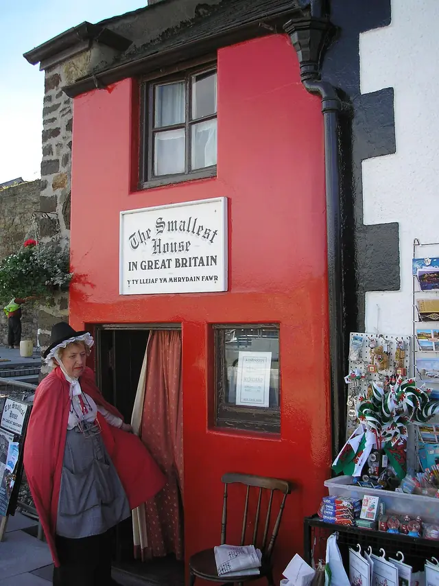 Smallest House in Great Britain in Conwy