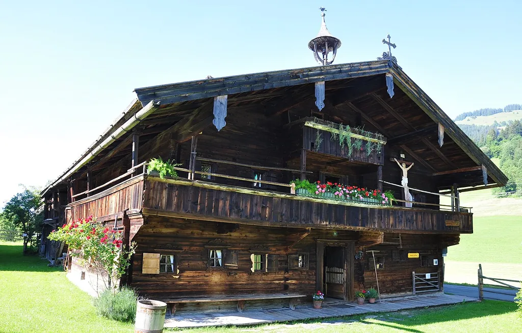 Tiroler Bauernhausmuseum Hinterobernau in Kitzbühel