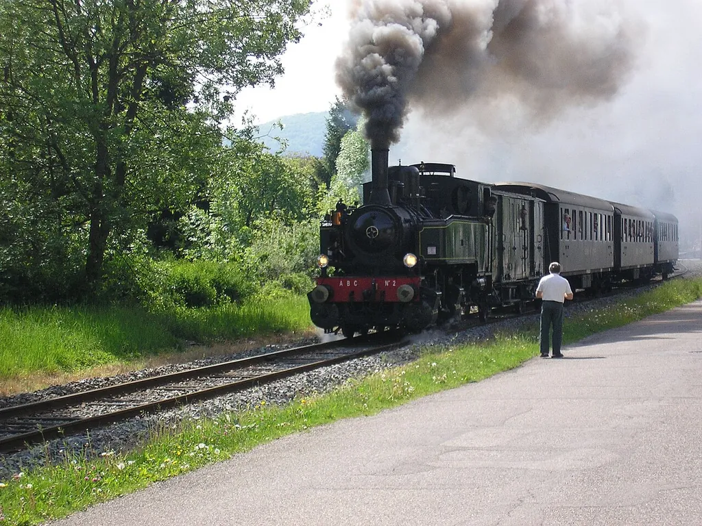 Train Thur Doller Alsace in Cernay