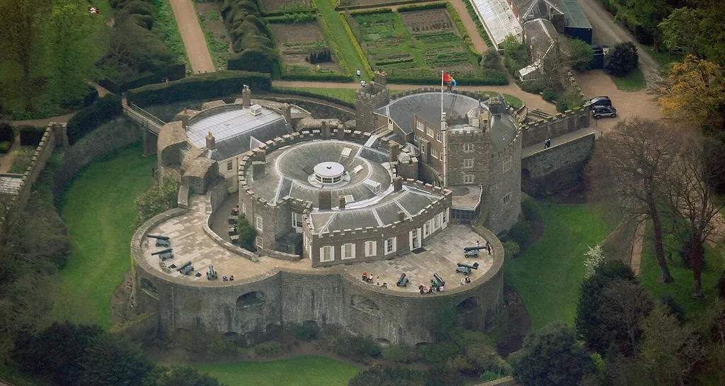 Walmer Castle and Gardens in Deal
