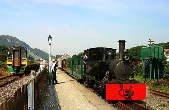 Welsh Highland Heritage Railway in Porthmadog