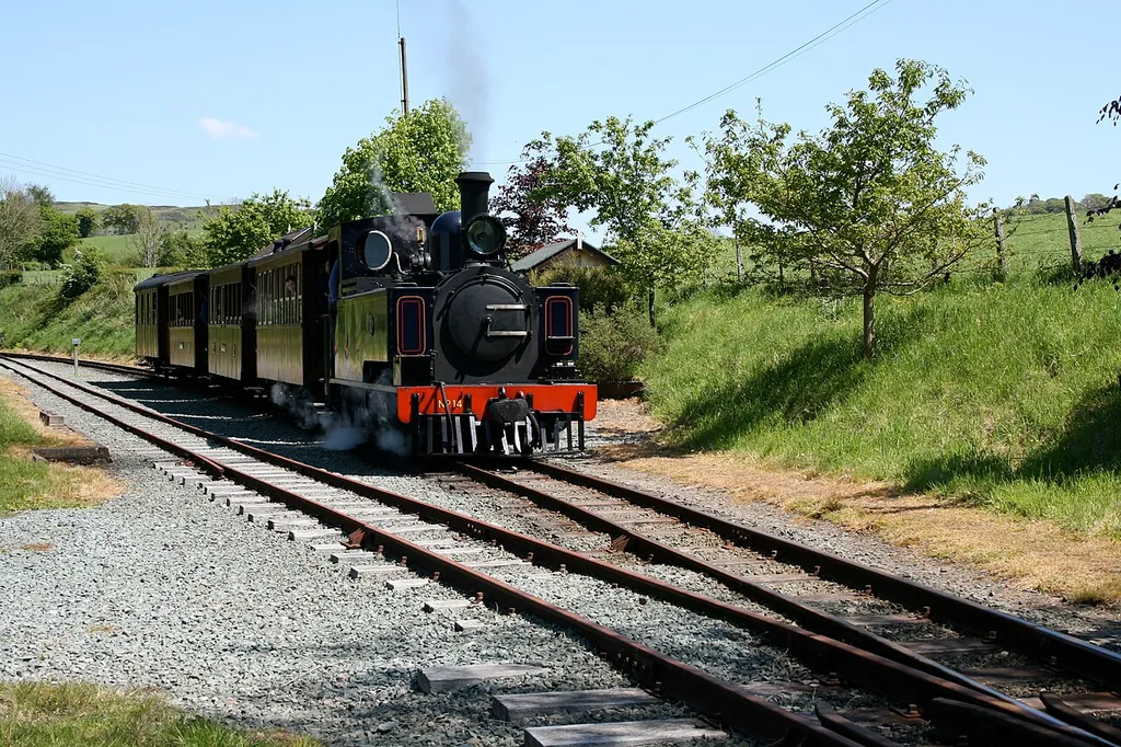 Welshpool and Llanfair Light Railway in Llanfair Caereinion