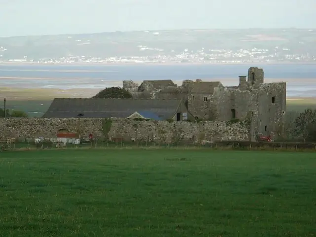 Weobley Castle in Swansea